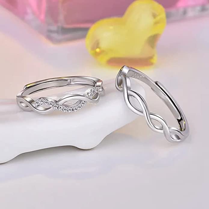 Infinity couple ring, Women's Fashion, Jewelry & Organisers, Rings on  Carousell